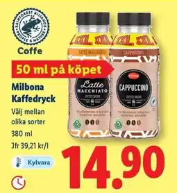 Lidl Milbona Kaffedryck erbjuda