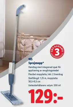 Lidl W5 Sprejmopp erbjuda