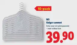 Lidl W5 Galgar sammet erbjuda