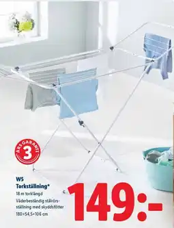 Lidl W5 Torkställning erbjuda