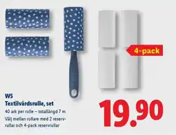 Lidl W5 Textilvårdsrulle, set erbjuda