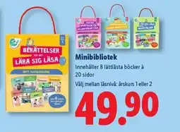 Lidl Minibibliotek erbjuda