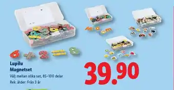 Lidl Lupilu Magnetset erbjuda