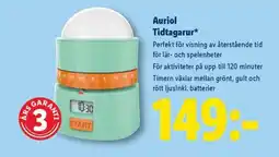 Lidl Auriol Tidtagarur erbjuda
