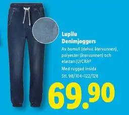 Lidl Lupilu Denimjoggers erbjuda