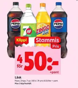 ICA Kvantum Läsk erbjuda