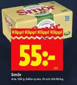 ICA Kvantum ARLA Smör erbjuda