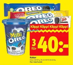 ICA Kvantum OREO Kakor erbjuda