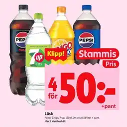 ICA Kvantum Läsk erbjuda