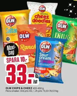 ÖoB OLW Chips & cheez erbjuda