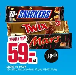 ÖoB MARS 10-pack erbjuda