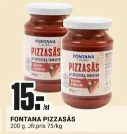 ÖoB FONTANA Pizzasås erbjuda