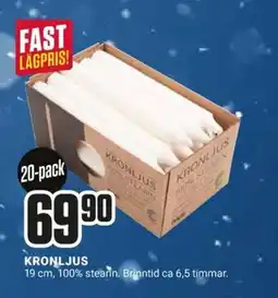ÖoB Kronljus erbjuda