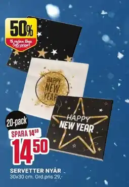 ÖoB Servetter nyår erbjuda