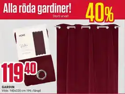 ÖoB Gardin erbjuda