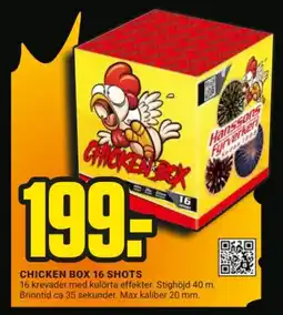 ÖoB CHICKEN BOX 16 Shots erbjuda