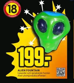 ÖoB Alien fountain erbjuda