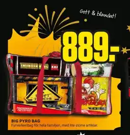 ÖoB Big pyro bag erbjuda