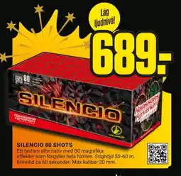 ÖoB SILENCIO 80 Shots erbjuda