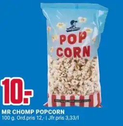 ÖoB MR CHOMP Popcorn erbjuda