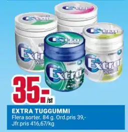 ÖoB EXTRA Tuggummi erbjuda