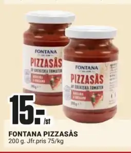 ÖoB FONTANA Pizzasås erbjuda