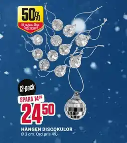 ÖoB Hängen discokulor erbjuda