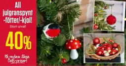 ÖoB All julgranspynt -fötter/-kjol! erbjuda