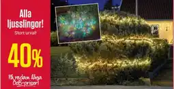 ÖoB Alla ljusslingor! erbjuda