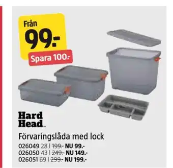 Jula Förvaringslåda med lock erbjuda