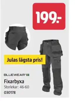 Jula Fixarbyxa erbjuda