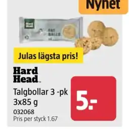 Jula Talgbollar 3-pk erbjuda