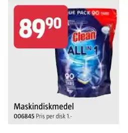 Jula Maskindiskmedel erbjuda