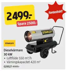 Jula Dieselvärmare 30 kW erbjuda