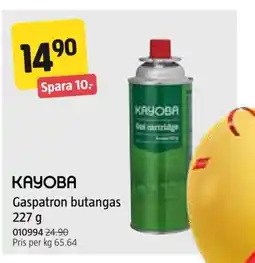 Jula KAYOBA Gaspatron butangas erbjuda