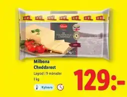 Lidl Mildona Cheddarost erbjuda