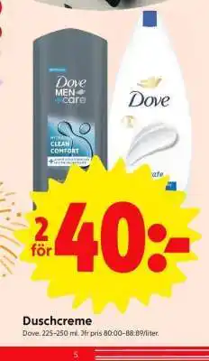 ICA Supermarket Duschcreme erbjuda