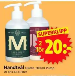 ICA Supermarket Handtvål Mirelle erbjuda