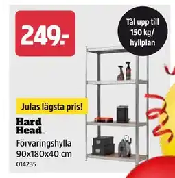 Jula Förvaringshylla 90x180x40 cm erbjuda