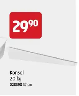 Jula Konsol 20 kg erbjuda