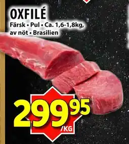 Matvärlden Tensta OXFILÉ erbjuda