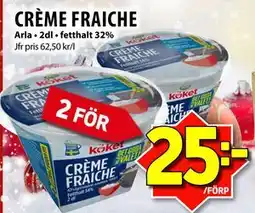 Matvärlden Tensta CRÈME FRAICHE erbjuda