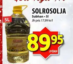 Matvärlden Tensta SOLROSOLJA erbjuda