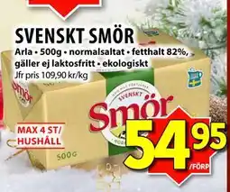 Matvärlden Tensta SVENSKT SMÖR erbjuda
