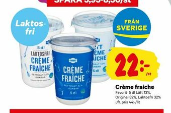 City Gross Crème fraiche erbjuda