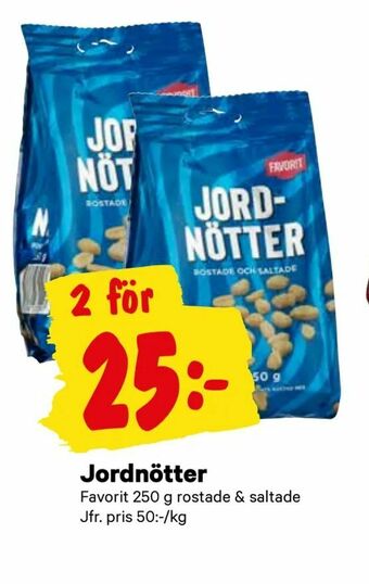 City Gross Jordnötter erbjuda