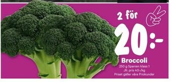City Gross Broccoli erbjuda