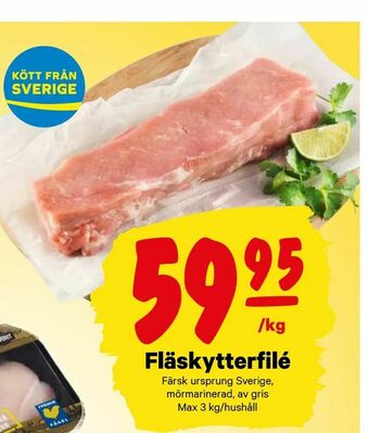 City Gross Fläskytterfilé erbjuda