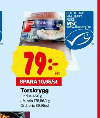 City Gross Torskrygg erbjuda