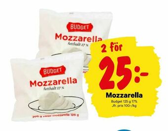City Gross Mozzarella erbjuda